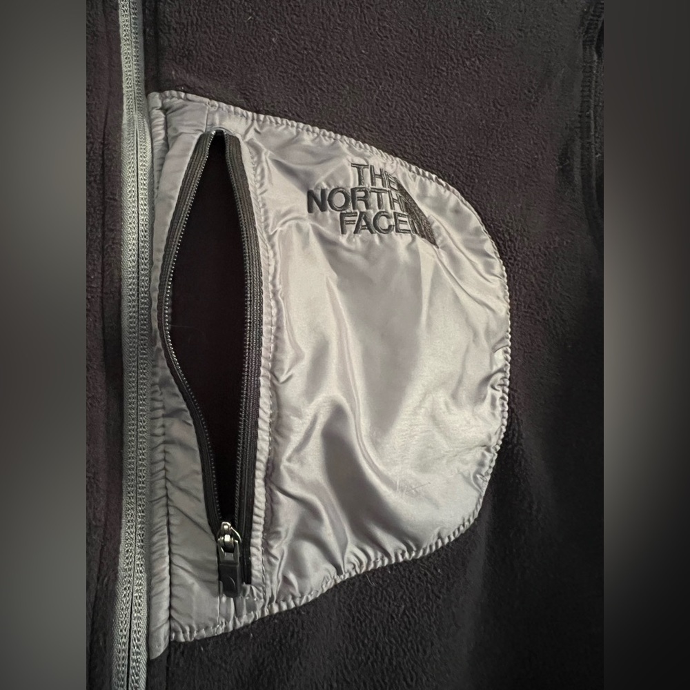 🖤The North Face black zip up fleece M - Picture 5 of 12